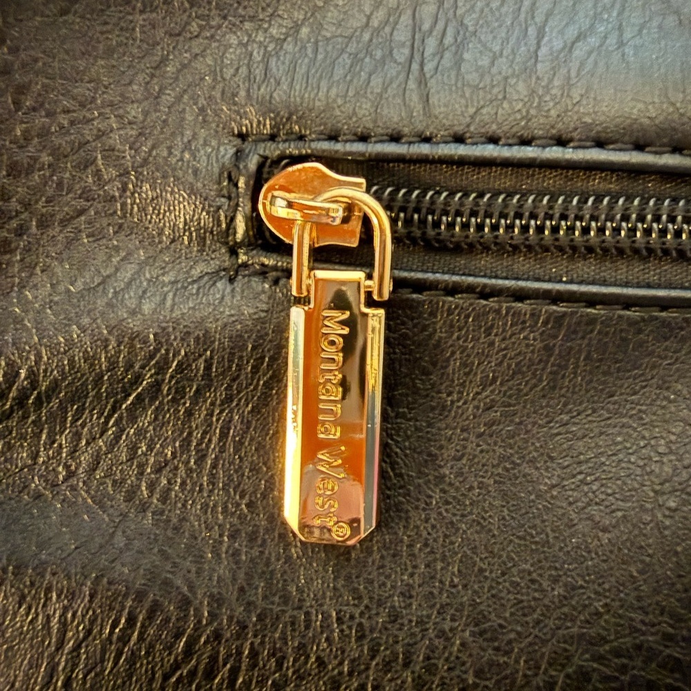 Montana West Studded Vegan Leather Hobo Bag - Picture 5 of 6